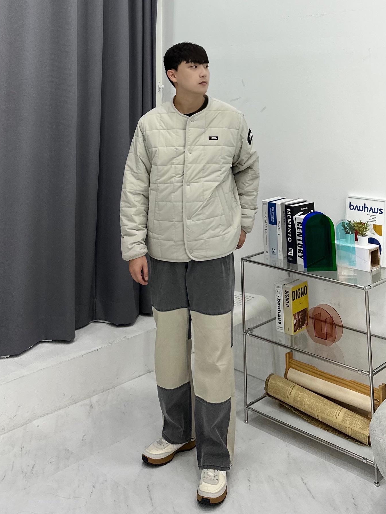 Nike x Tom Sachs General Purpose Shoe Light Cream 착용 스타일