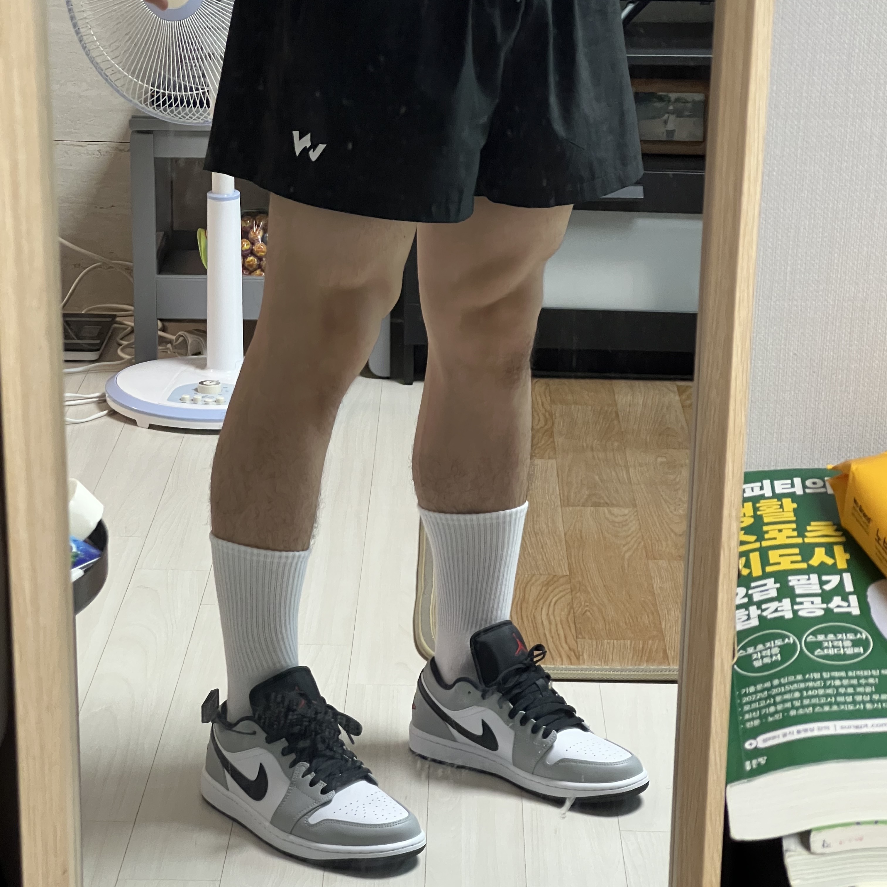 Jordan 1 Low Light Smoke Grey 착용 스타일 - 2