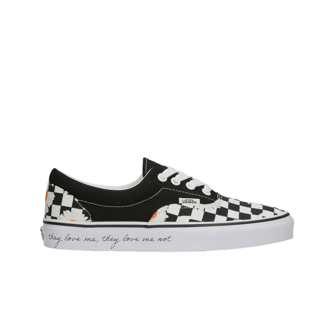 VN0AKX5B0B Vans Era (Love me/Love Me Not) Daisy True White