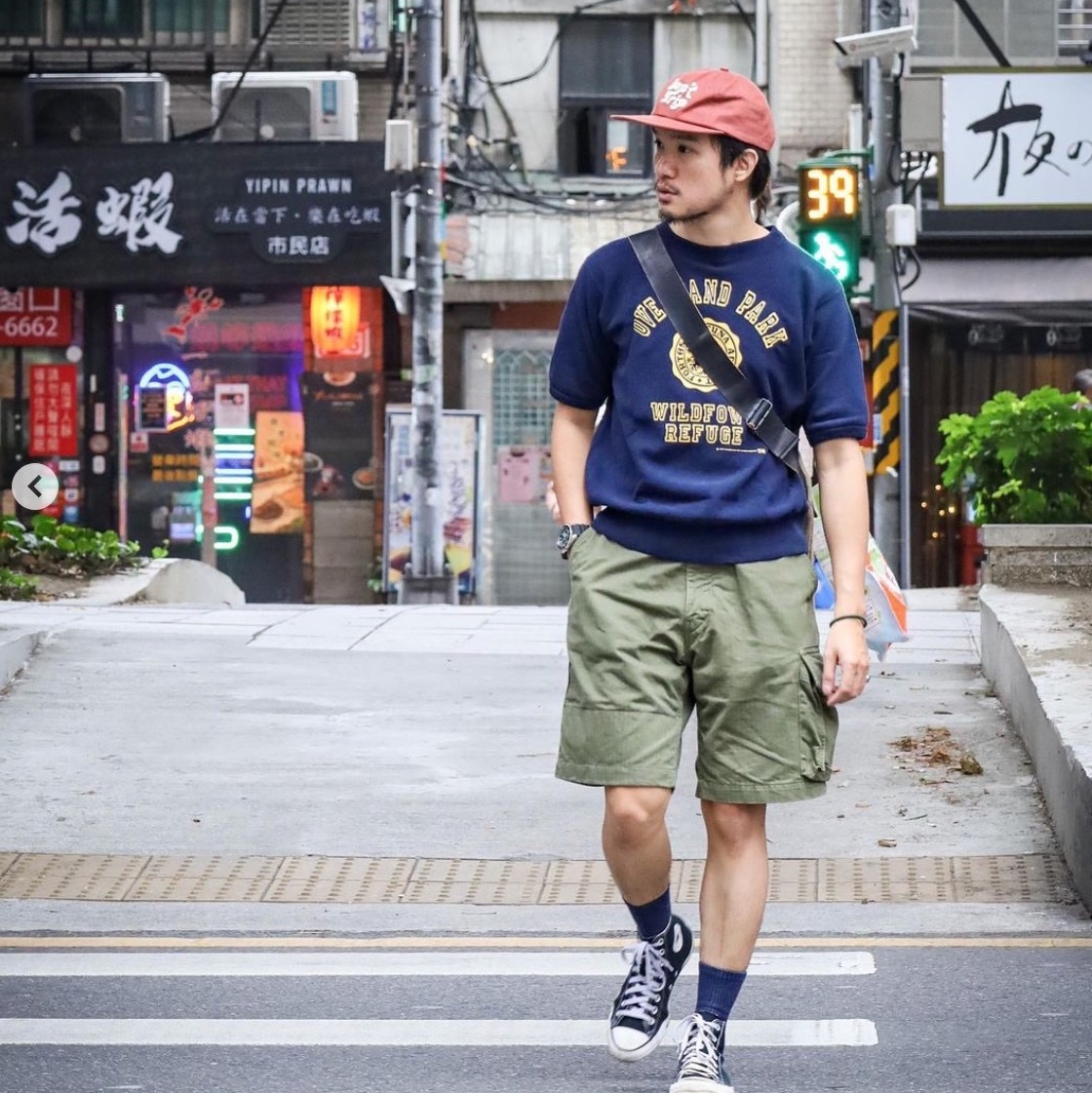 Free & Easy Don't Trip Strapback Hat Rust 착용 스타일 - 2