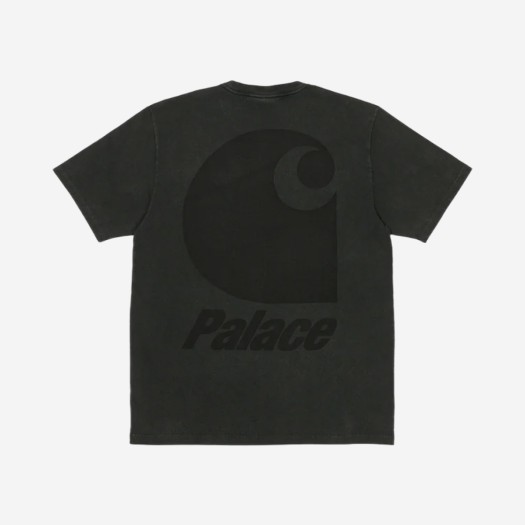 팔라스 x 칼하트 WIP 숏슬리브 포켓 티셔츠 블랙 - 23FW