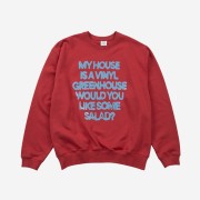 Thevinylhouse My House Sweatshirts Red