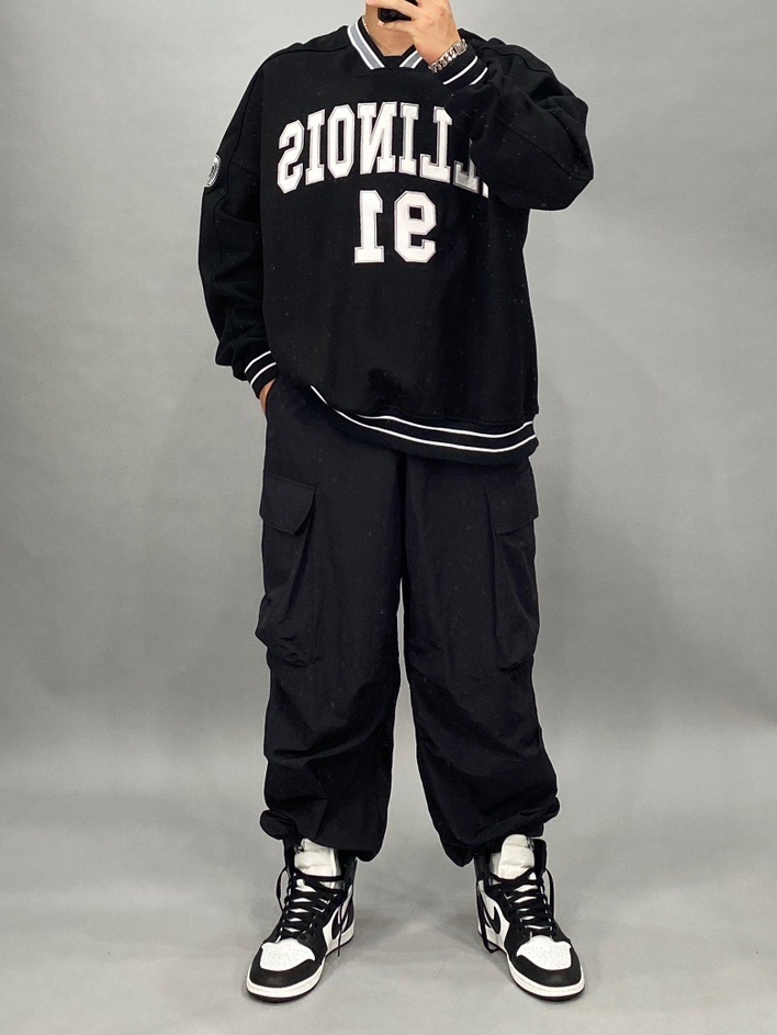 Jordan 1 High 85 Black White 착용 스타일 - 2