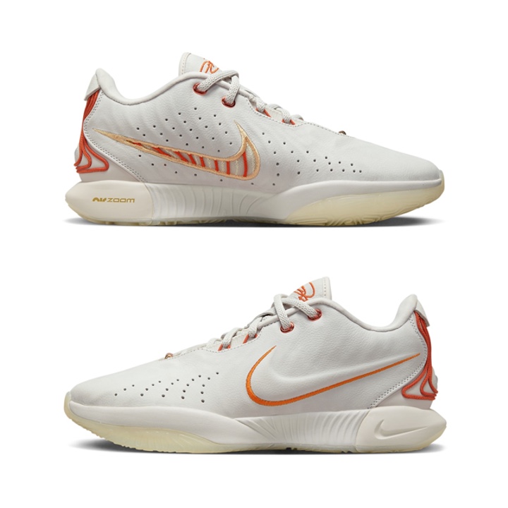 Nike Lebron 21 EP Akoya Light Bone 착용 스타일 - 3