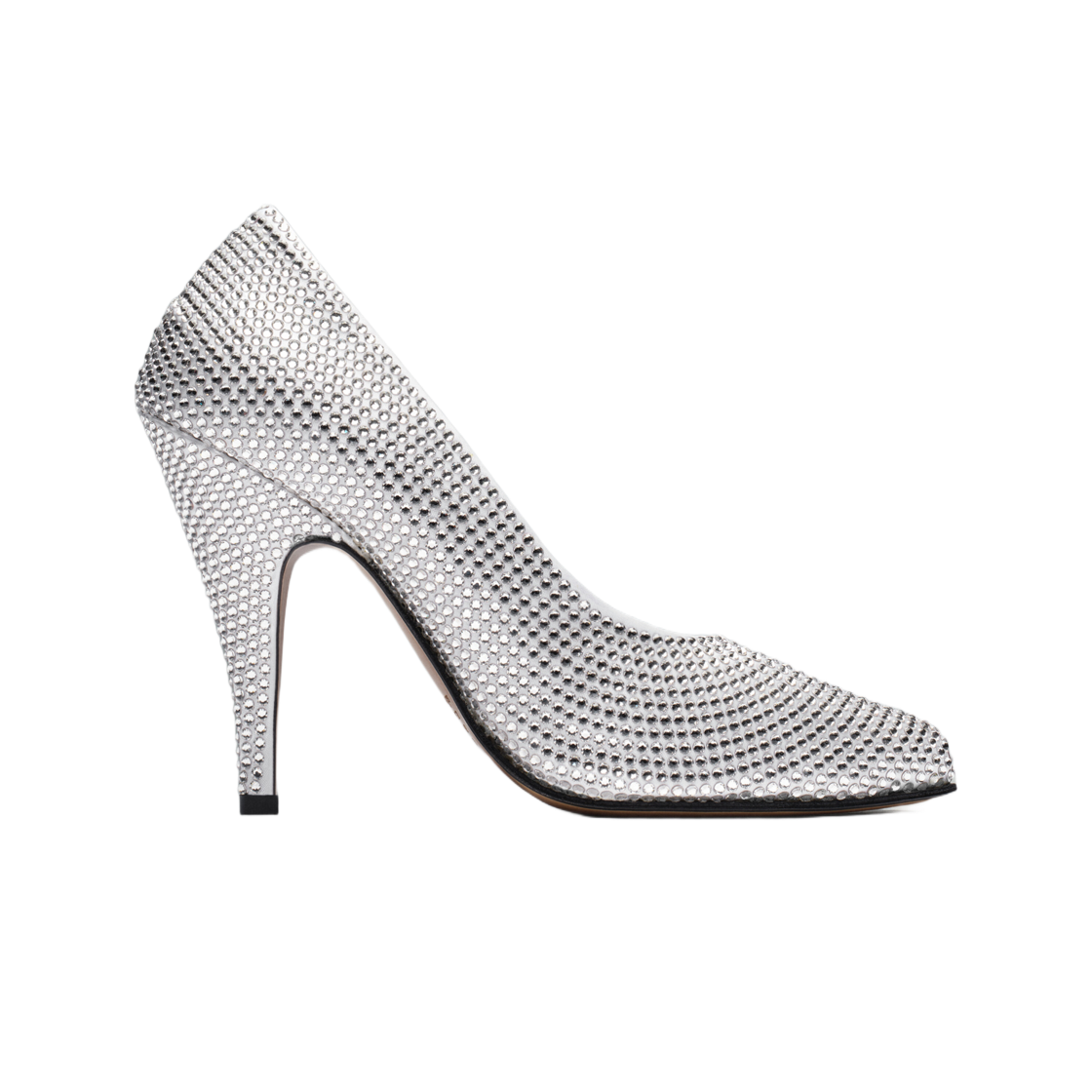 (W) 메종 마르지엘라 타피 라인스톤 펌프 프리스틴((W) Maison Margiela Tabi Rhinestone Pump Pristine) - 1