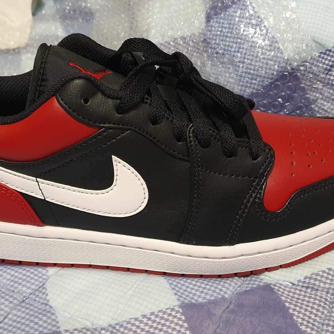 Jordan 1 Low Alternate Bred Toe 착용 스타일