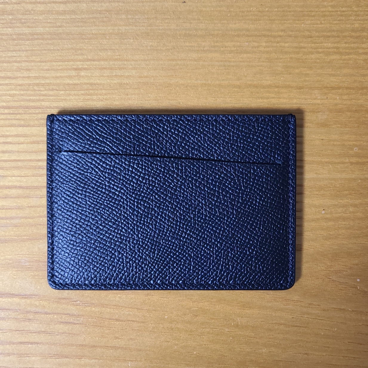 Maison Margiela Four Stitch Card Holder Black 착용 스타일 - 4