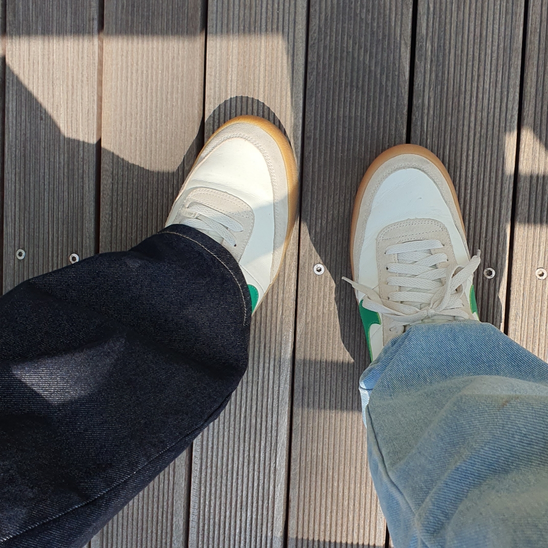 Nike x J.Crew Killshot 2 Lucid Green 착용 스타일