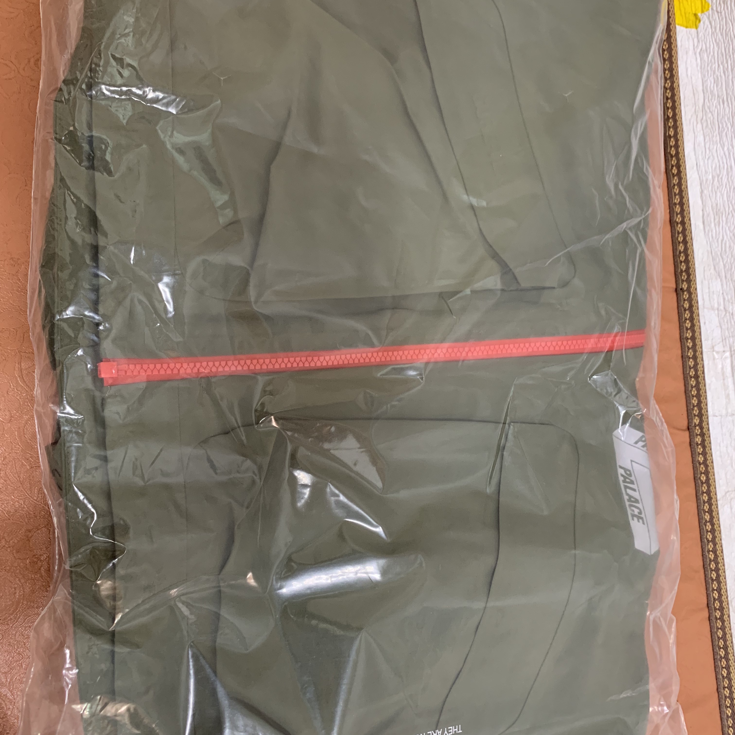 Palace Gore-Tex R-TEK Jacket Olive - 23FW 착용 스타일