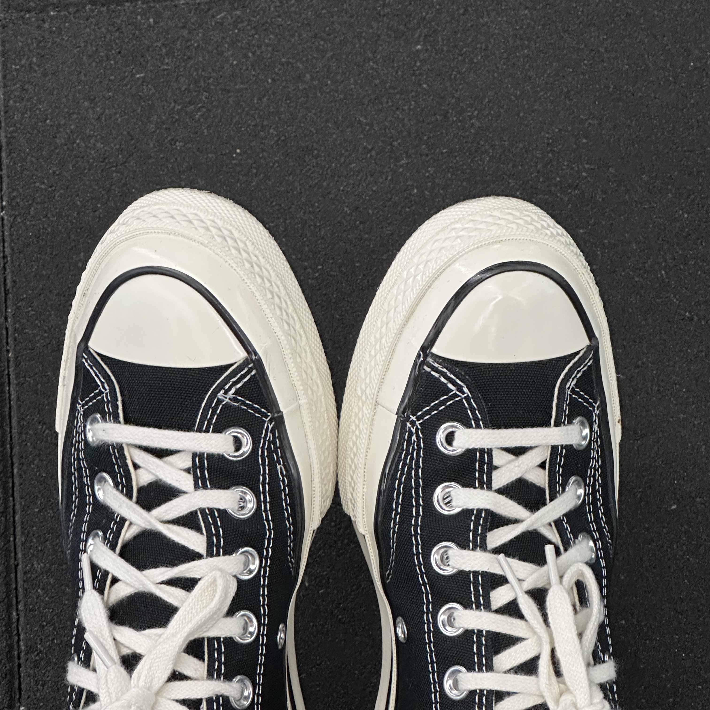 Converse Chuck 70 Ox Black - Standard 착용 스타일