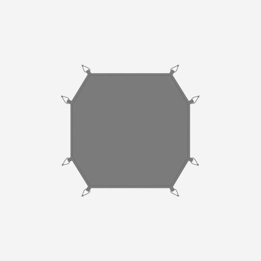 Snow Peak Dock Dome Pro. 6 Ground sheet