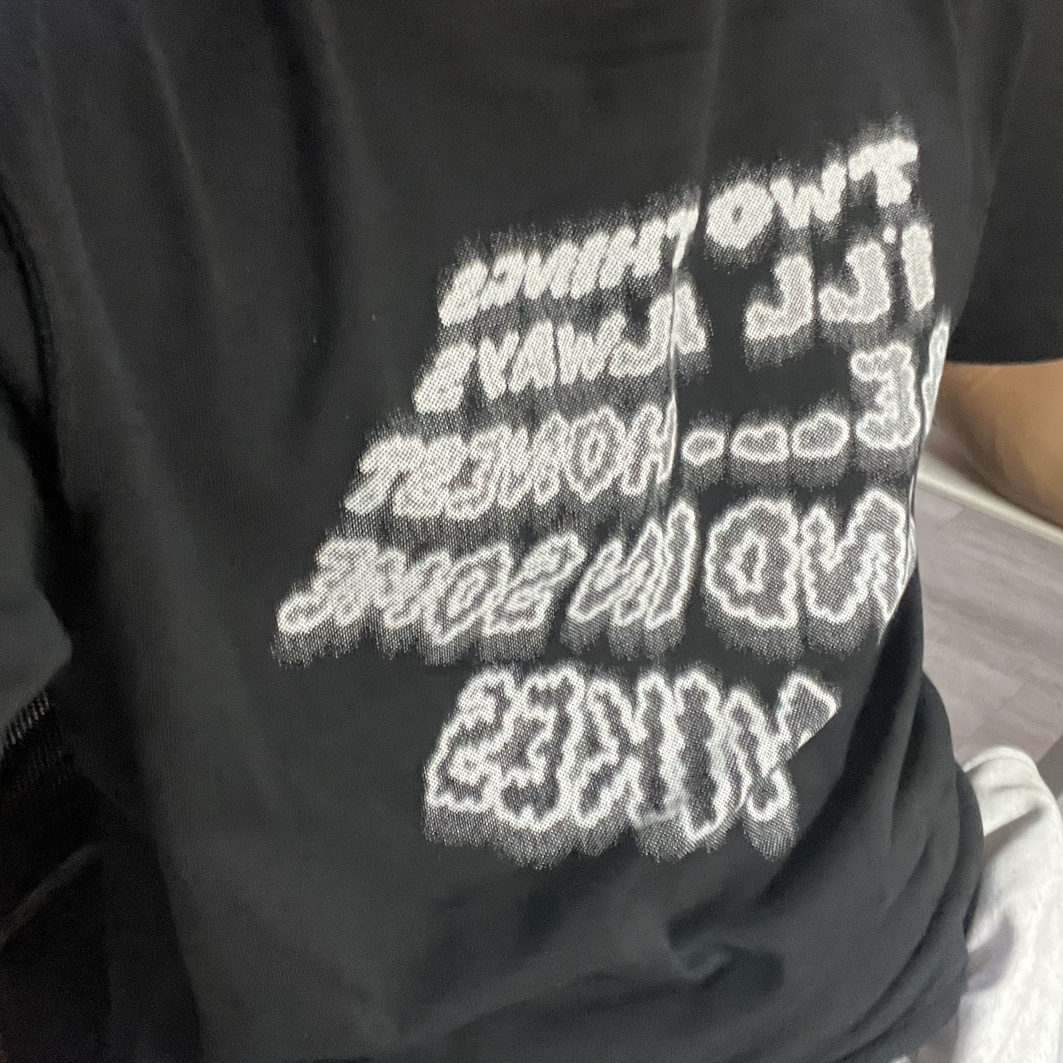 Nike x Drake Nocta NRG T-Shirt Black -Asia 착용 스타일