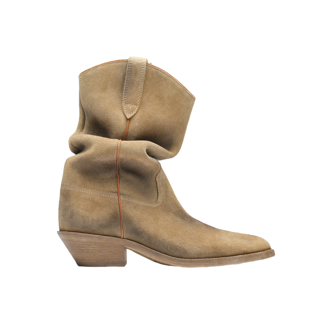 (W) 메종 마르지엘라 타피 웨스턴 부츠 베이지((W) Maison Margiela Tabi Western Boot Beige) - 1