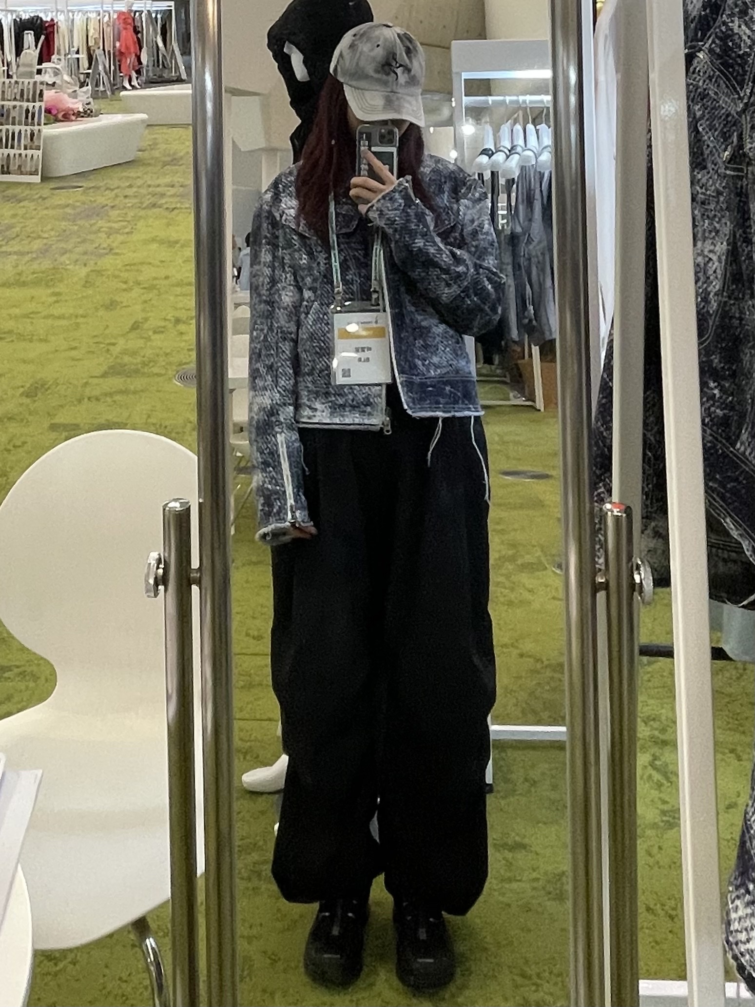 Salomon ACS + Black Silver 착용 스타일
