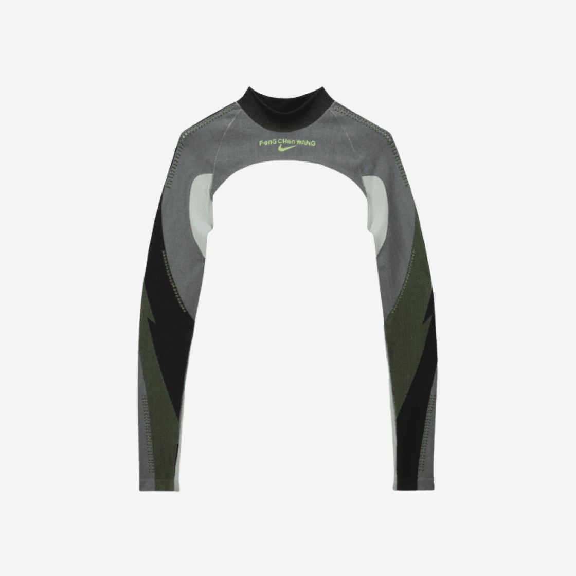 (W) Nike x Feng Chen Wang Pro Long Sleeve Knit Top Off Noir (DV4013-045) 상세 이미지 1