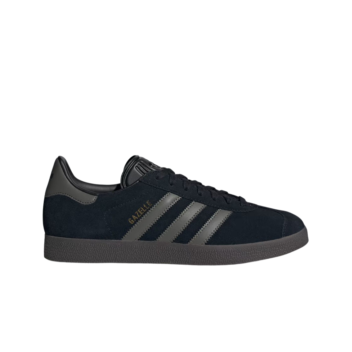 아디다스 가젤 코어 블랙 골드 메탈릭 검(Adidas Gazelle Core Black Gold Metallic Gum)