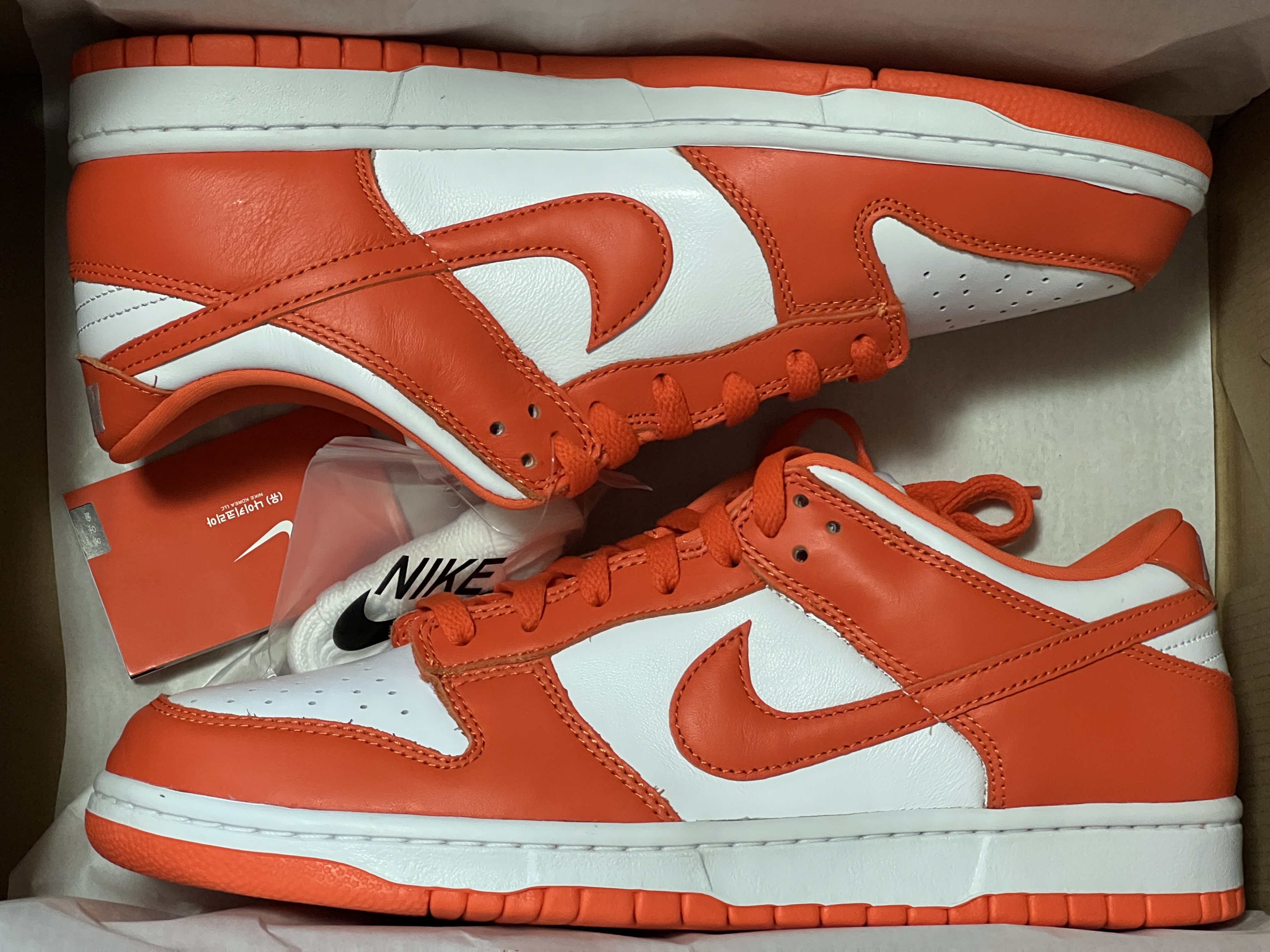 Nike Dunk Low SP Syracuse 2022 착용 스타일