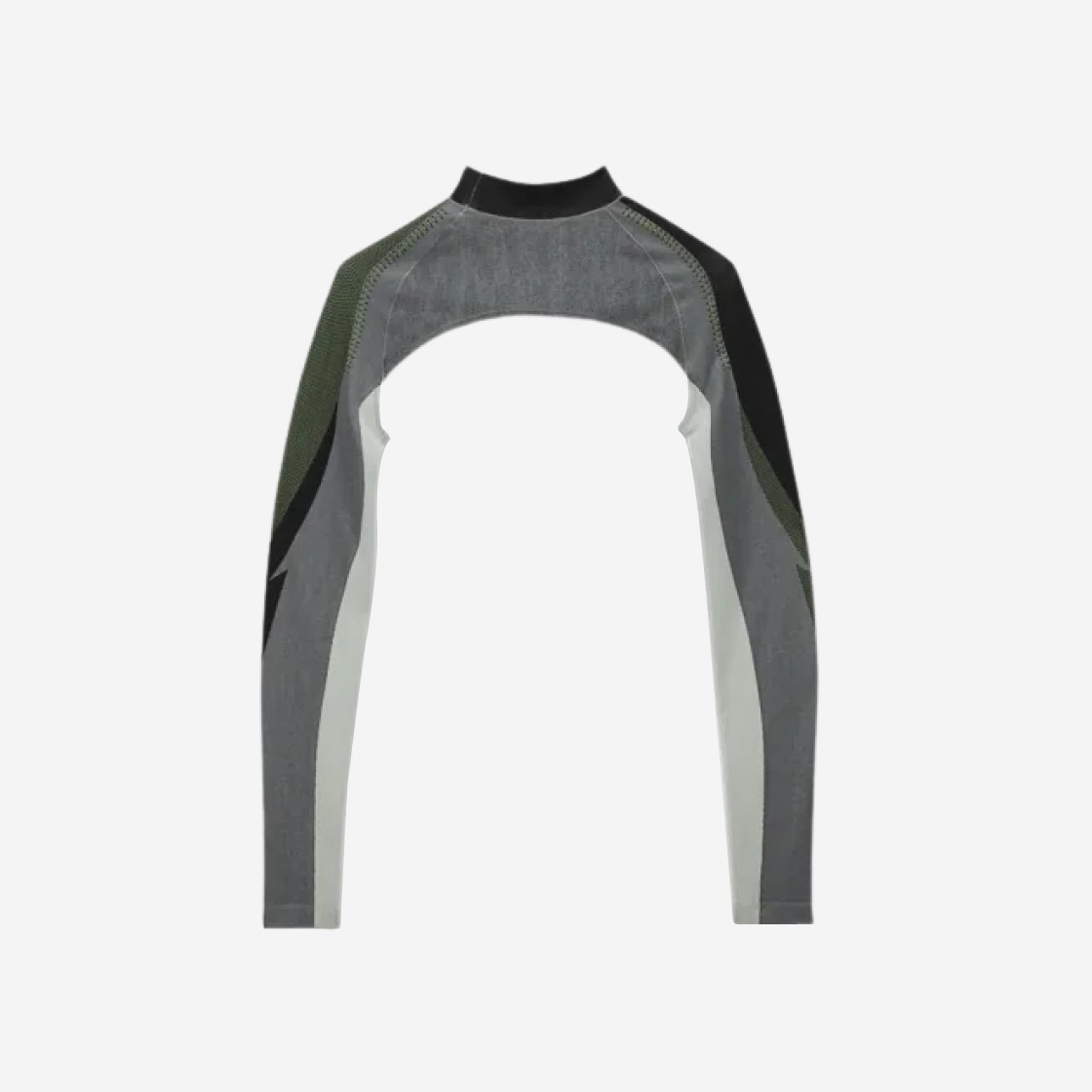 (W) Nike x Feng Chen Wang Pro Long Sleeve Knit Top Off Noir (DV4013-045) 상세 이미지 2