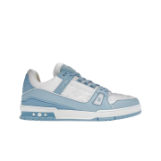 Louis Vuitton Trainer Low Sneakers White Sky Blue