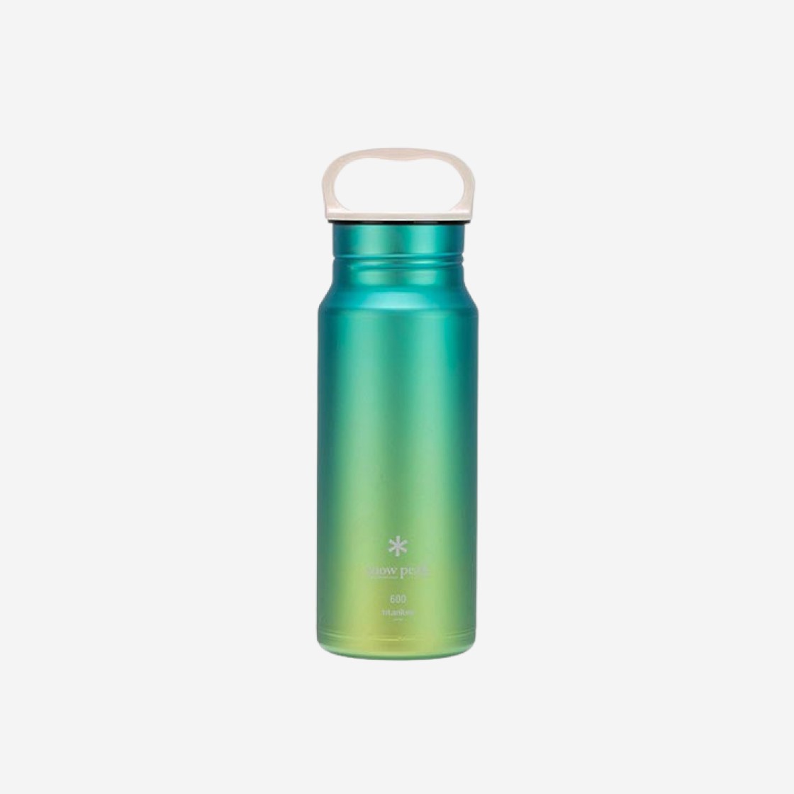 Snow Peak Titanium Aurora Bottle 600 in Ocean 상세 이미지 1