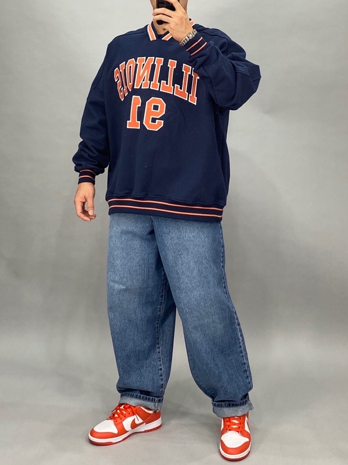 Nike Dunk Low SP Syracuse 2022 착용 스타일 - 2