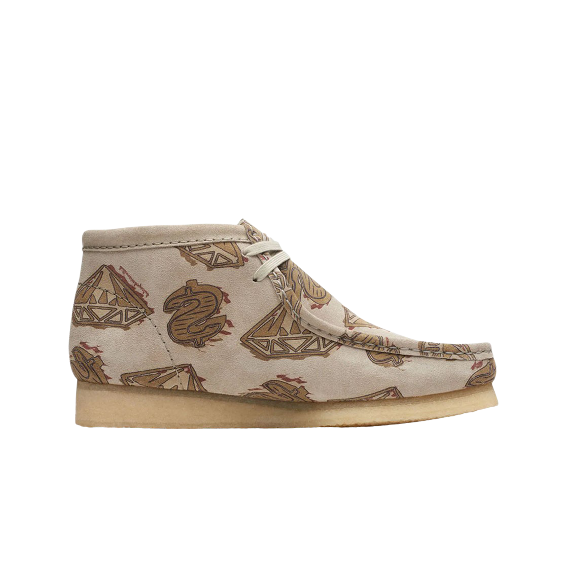 클락스 x 빌리어네어 보이즈 클럽 왈라비 부츠 오프 화이트(Clarks x Billionaire Boys Club Wallabee Boot Off White) - 1