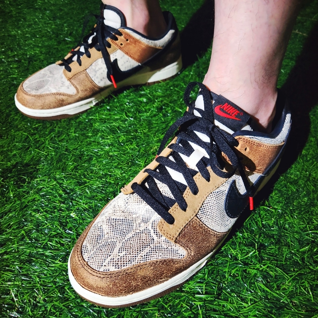 Nike Dunk Low PRM Head to Head 착용 스타일 - 5