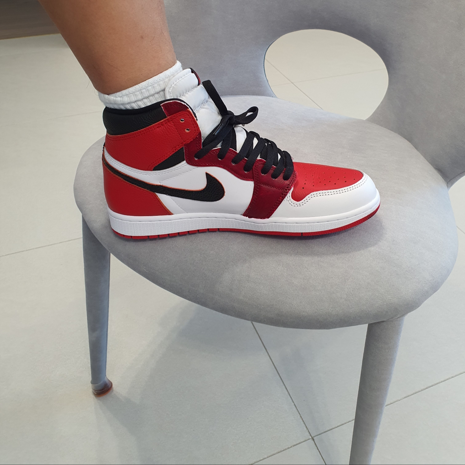 Jordan 1 Retro High OG Heritage 착용 스타일 - 2