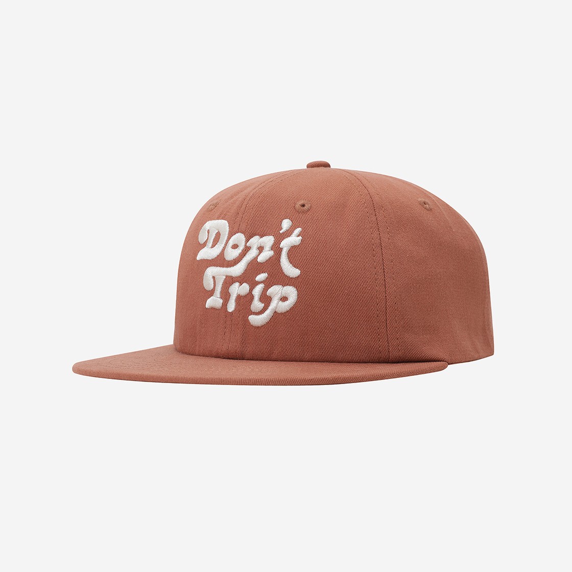 Free & Easy Don't Trip Strapback Hat Rust 상세 이미지 2