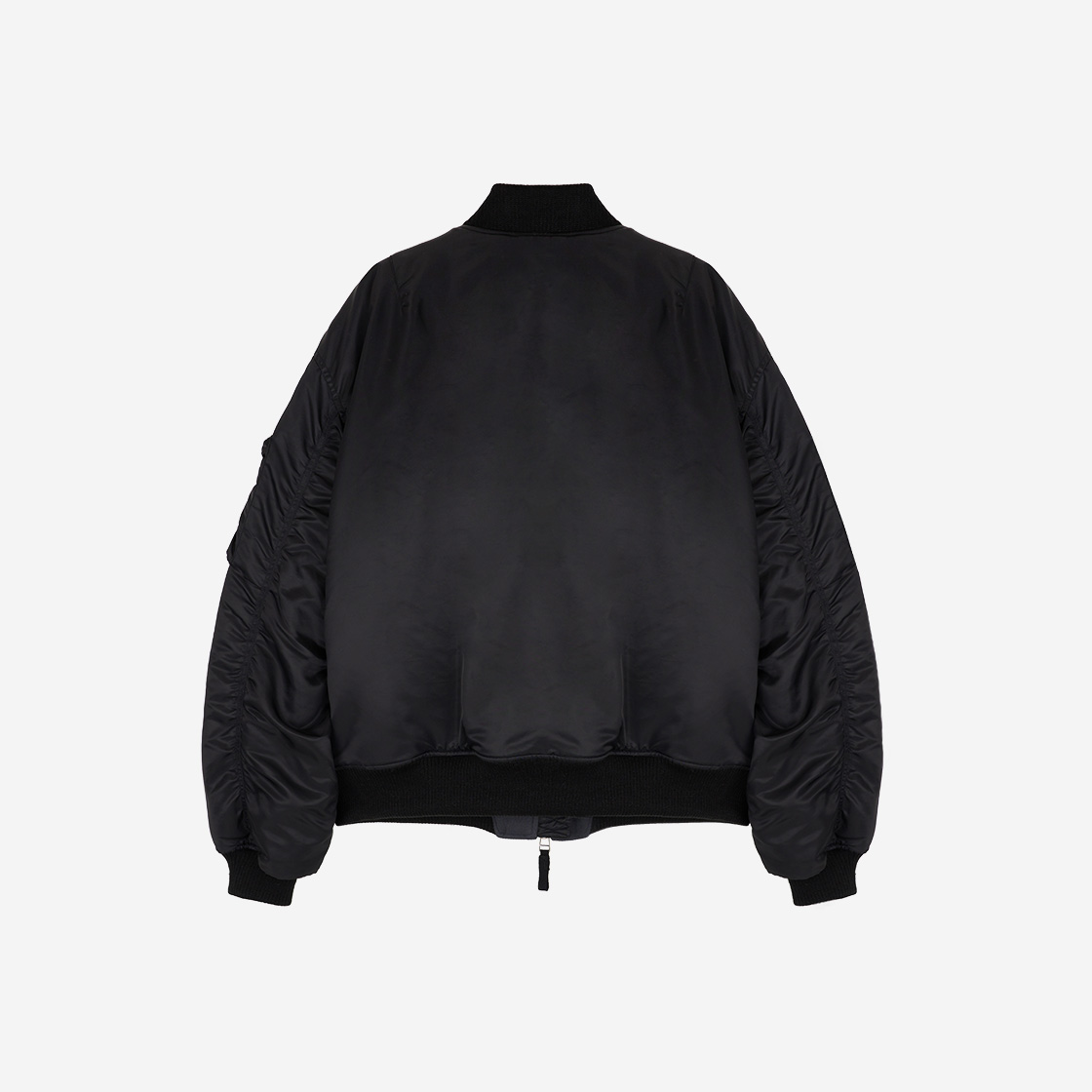 이티씨이 리버시블 오버사이즈 봄버 블랙(Etce Reversible Oversized Bomber Black) - 2