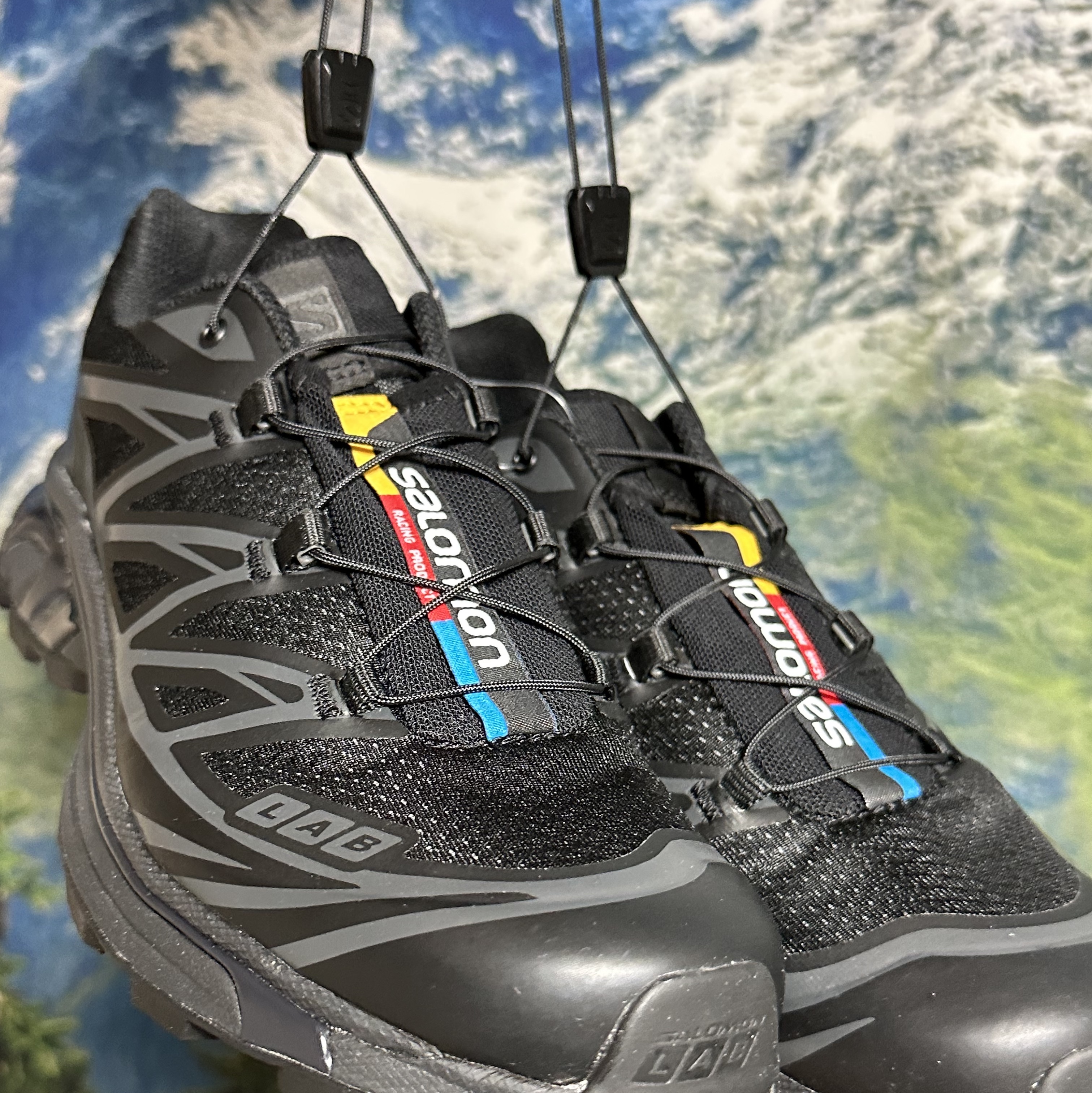 Salomon XT-6 ADV Black 착용 스타일 - 2