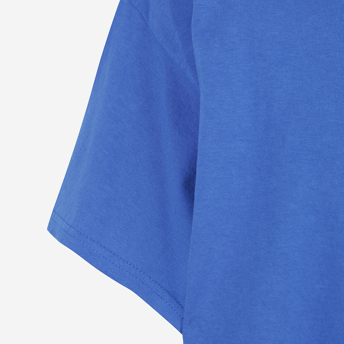 프리앤이지 비 해피 LA SS 티셔츠 블루(Free & Easy Be Happy LA SS T-Shirt Blue) - 4