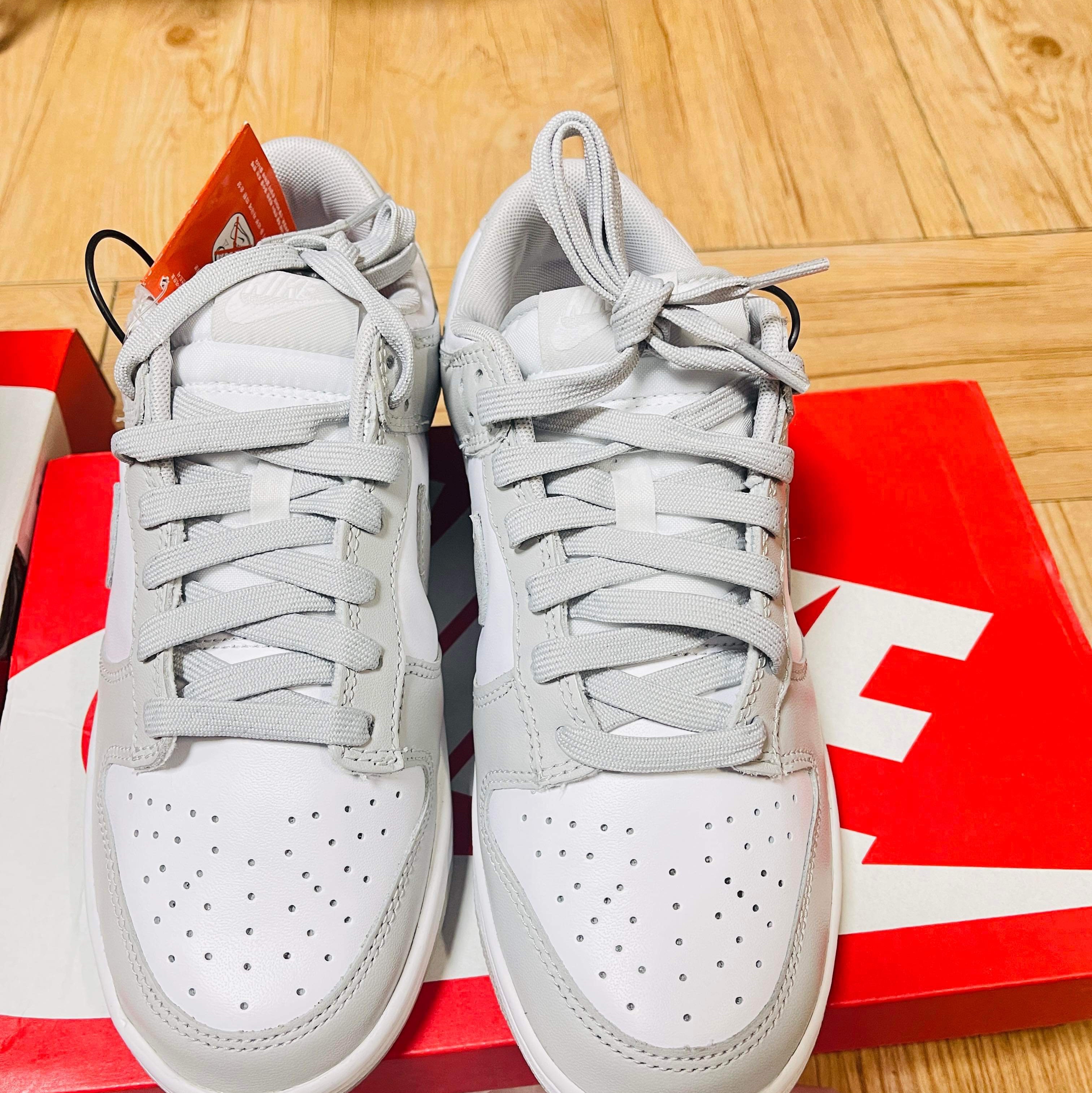 Nike Dunk Low Retro Grey Fog 착용 스타일