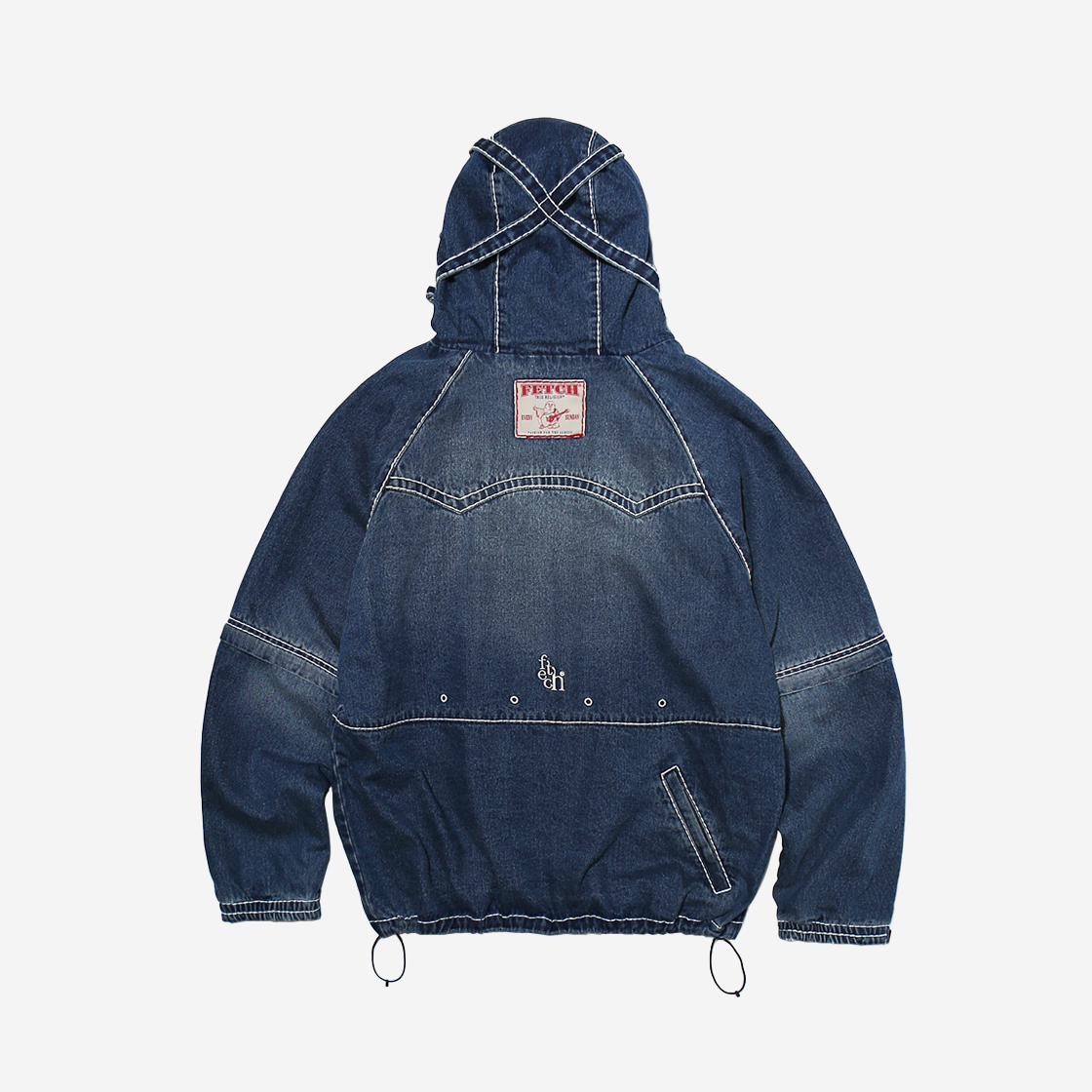트루릴리젼 x 페치 데님 세퍼레이트 파카 인디고(True Religion x Fetch Denim Separate Parka Indigo) - 2