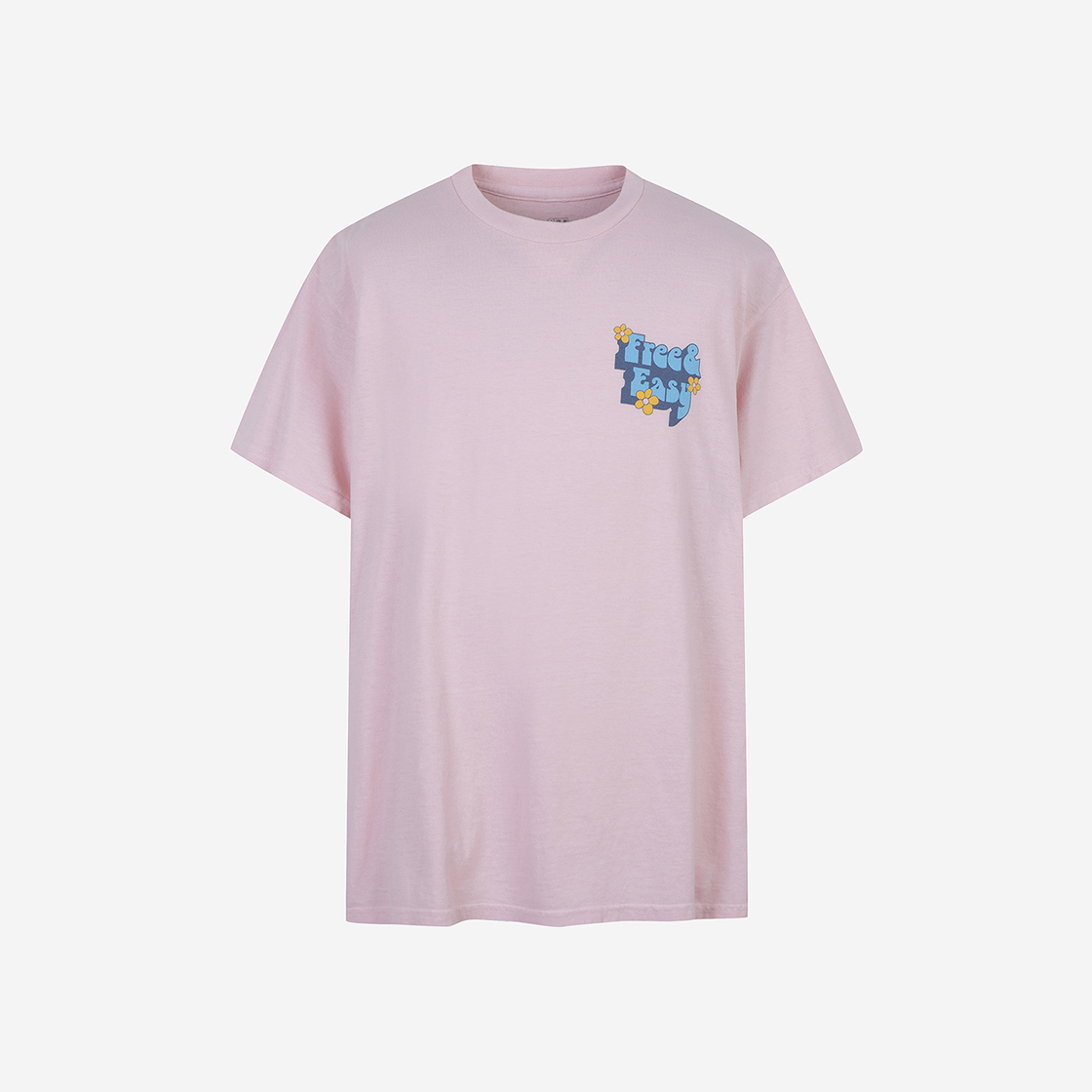 프리앤이지 싸이 플라워 SS 티셔츠 핑크(Free & Easy Psych Flower SS T-Shirt Pink) - 2