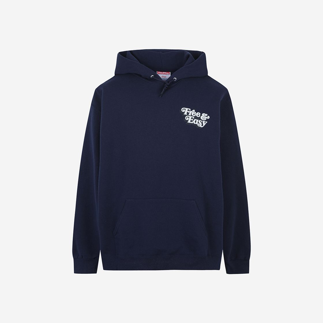 프리앤이지 돈 트립 드롭 쉐도우 OG 후드 네이비(Free & Easy Don't Trip Drop Shadow OG Hoodie Navy) - 2