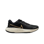 (W) Nike ZoomX Invincible Run Flyknit Black Metallic Gold