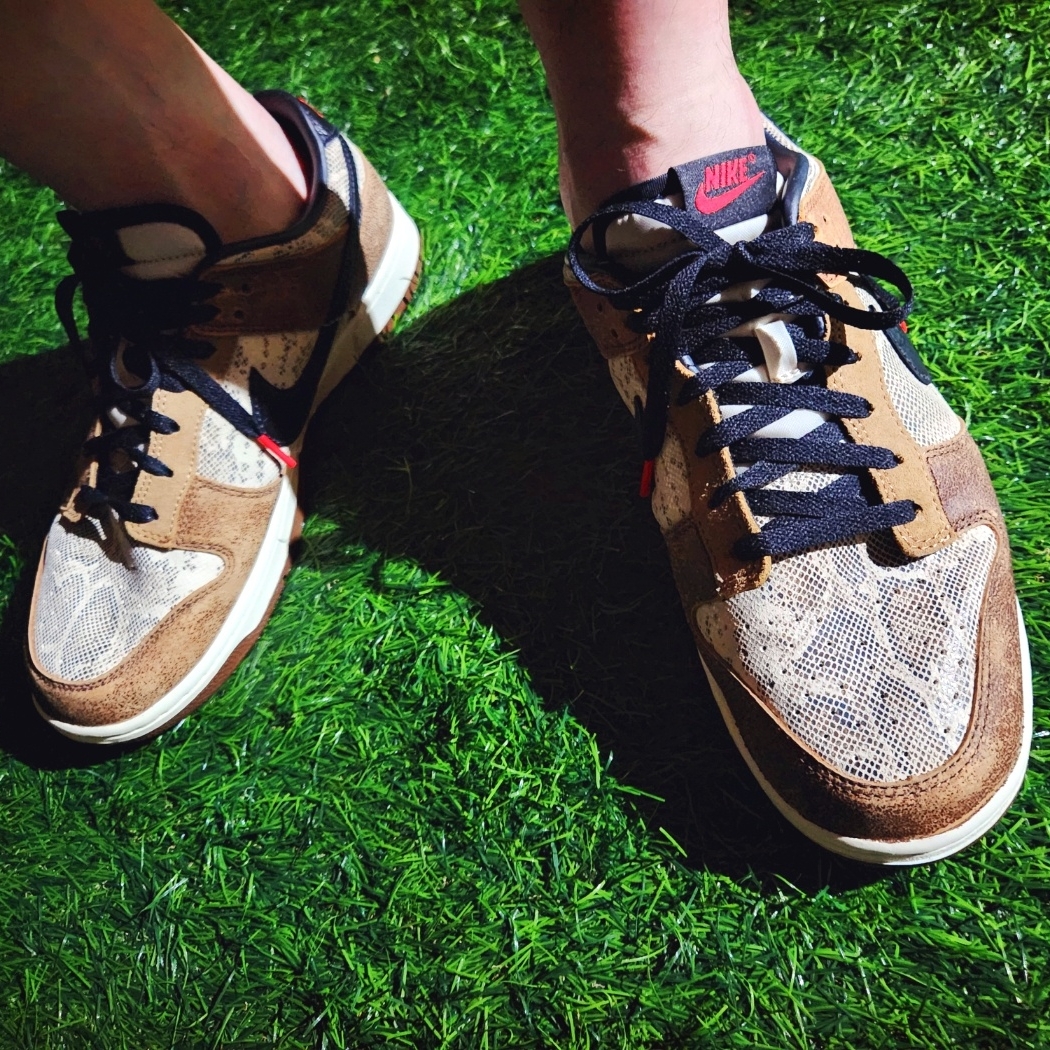 Nike Dunk Low PRM Head to Head 착용 스타일 - 4