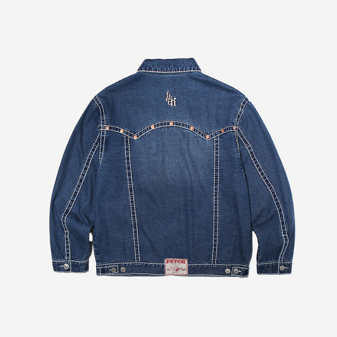 트루릴리젼 x 페치 데님 자켓 인디고(True Religion x Fetch Denim Jacket Indigo) - 2
