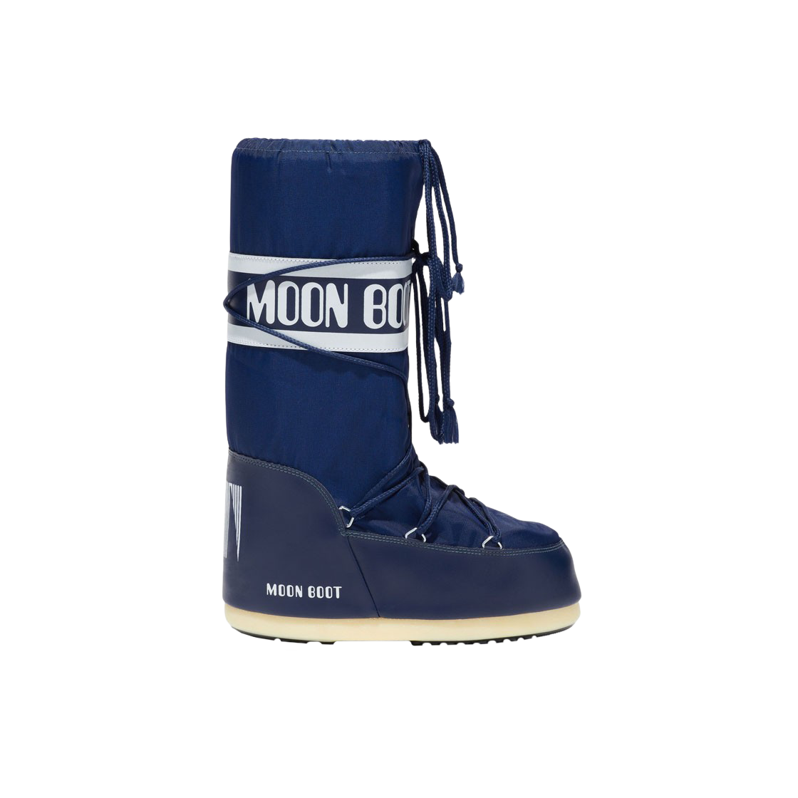 (W) 문부츠 아이콘 나일론 부츠 블루((W) Moon Boot Icon Nylon Boots Blue)