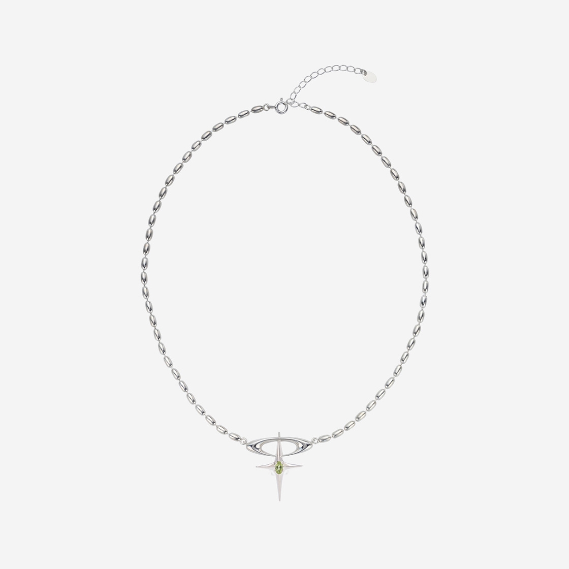 티스 로고 쥬얼 초커 페리도트(Teeth Logo Jewel Choker Peridot)