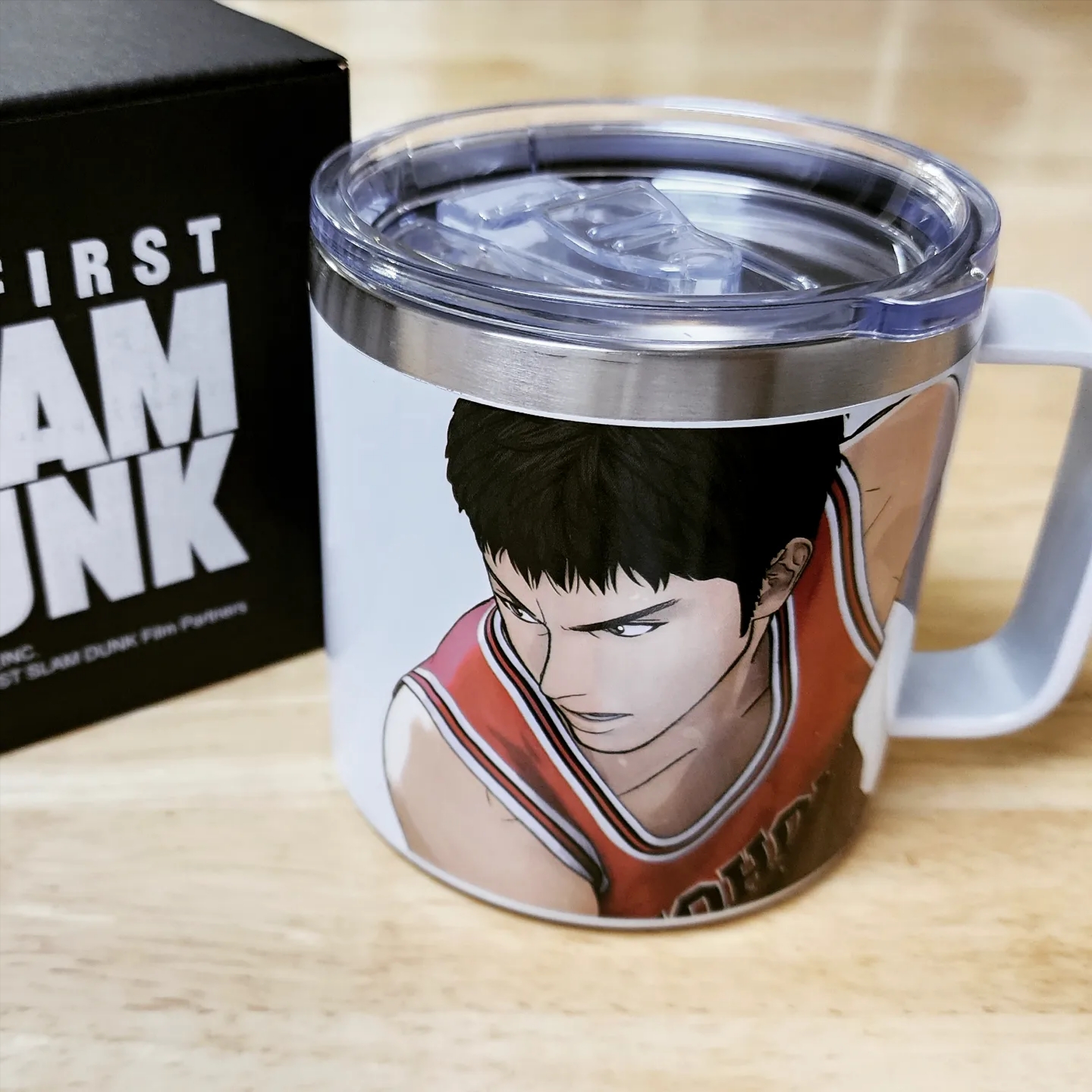 The First Slam Dunk Stainless Cup Jeong Daeman 착용 스타일 - 2