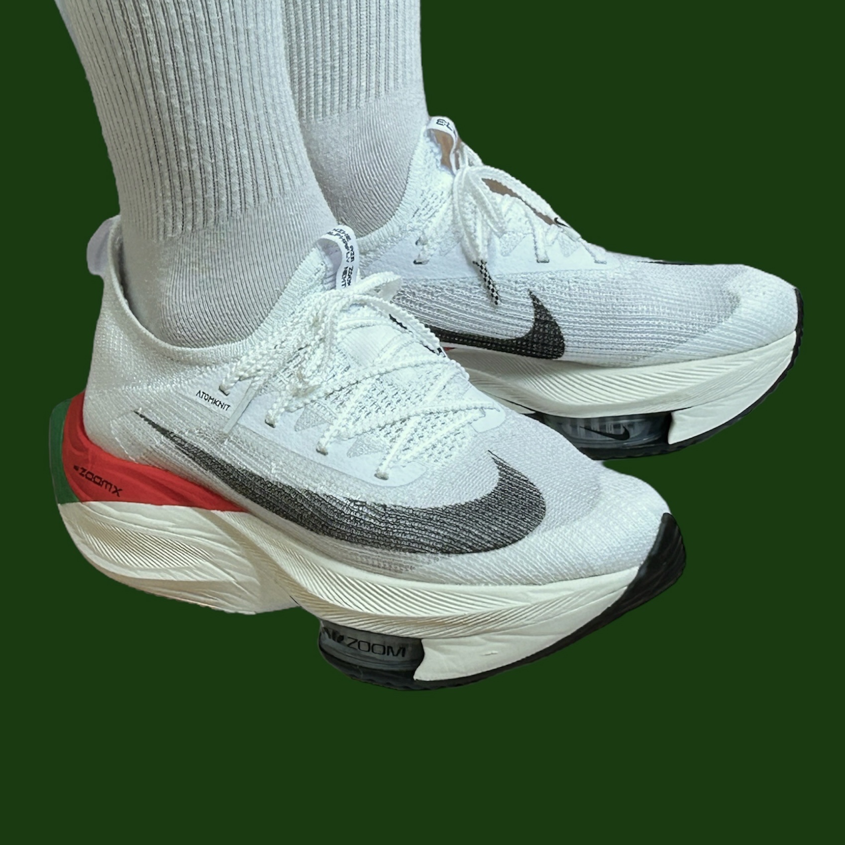 (W) Nike Air Zoom Alphafly Next% Eliud Kipchoge Kenya 착용 스타일
