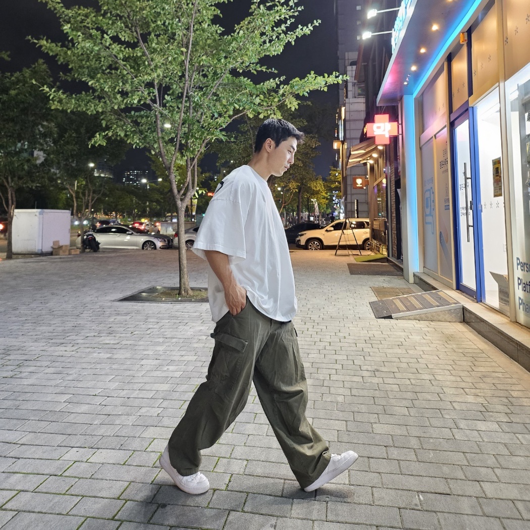 Nike Air Force 1 '07 Low White 착용 스타일