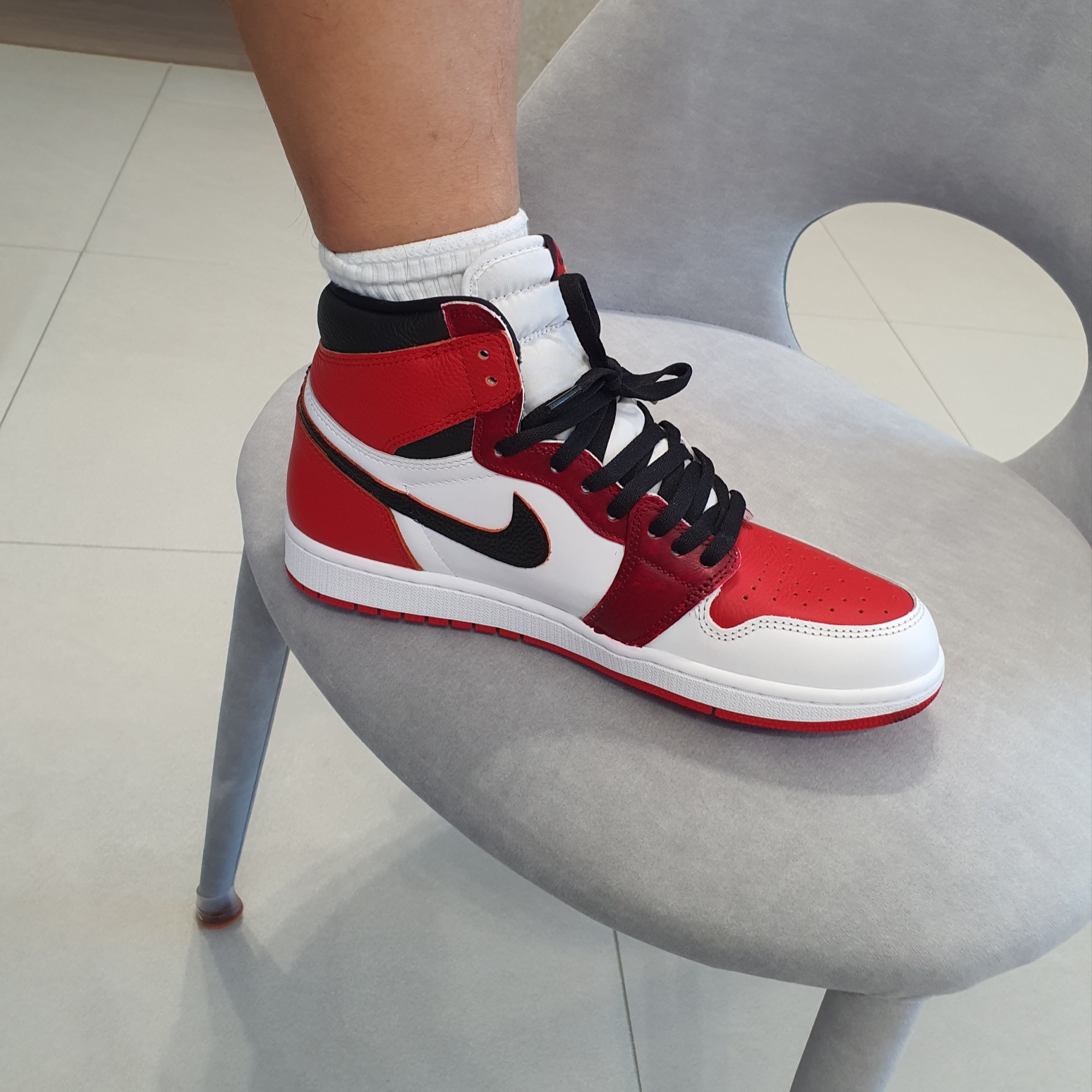 Jordan 1 Retro High OG Heritage 착용 스타일 - 1