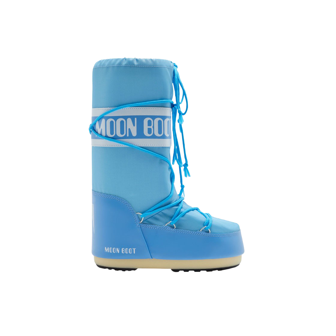 (W) 문부츠 아이콘 나일론 부츠 알래스카 블루((W) Moon Boot Icon Nylon Boots Alaskan Blue)