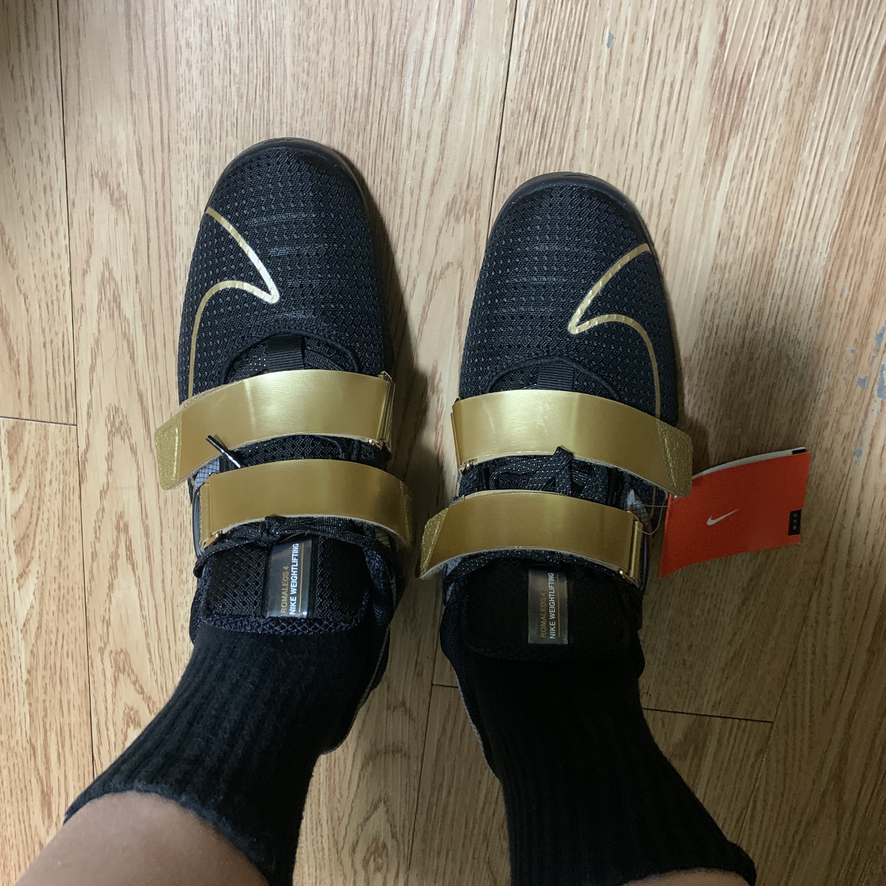 Nike Romaleos 4 White 착용 스타일