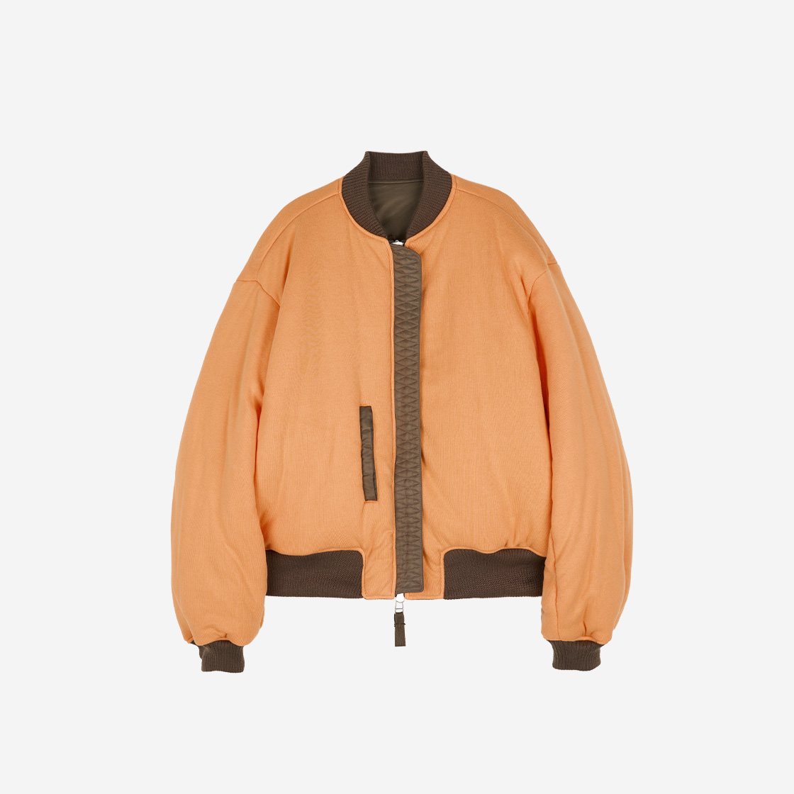 이티씨이 리버시블 오버사이즈 봄버 브라운(Etce Reversible Oversized Bomber Brown) - 3