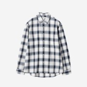 Millo Ombre Check Shirt Navy