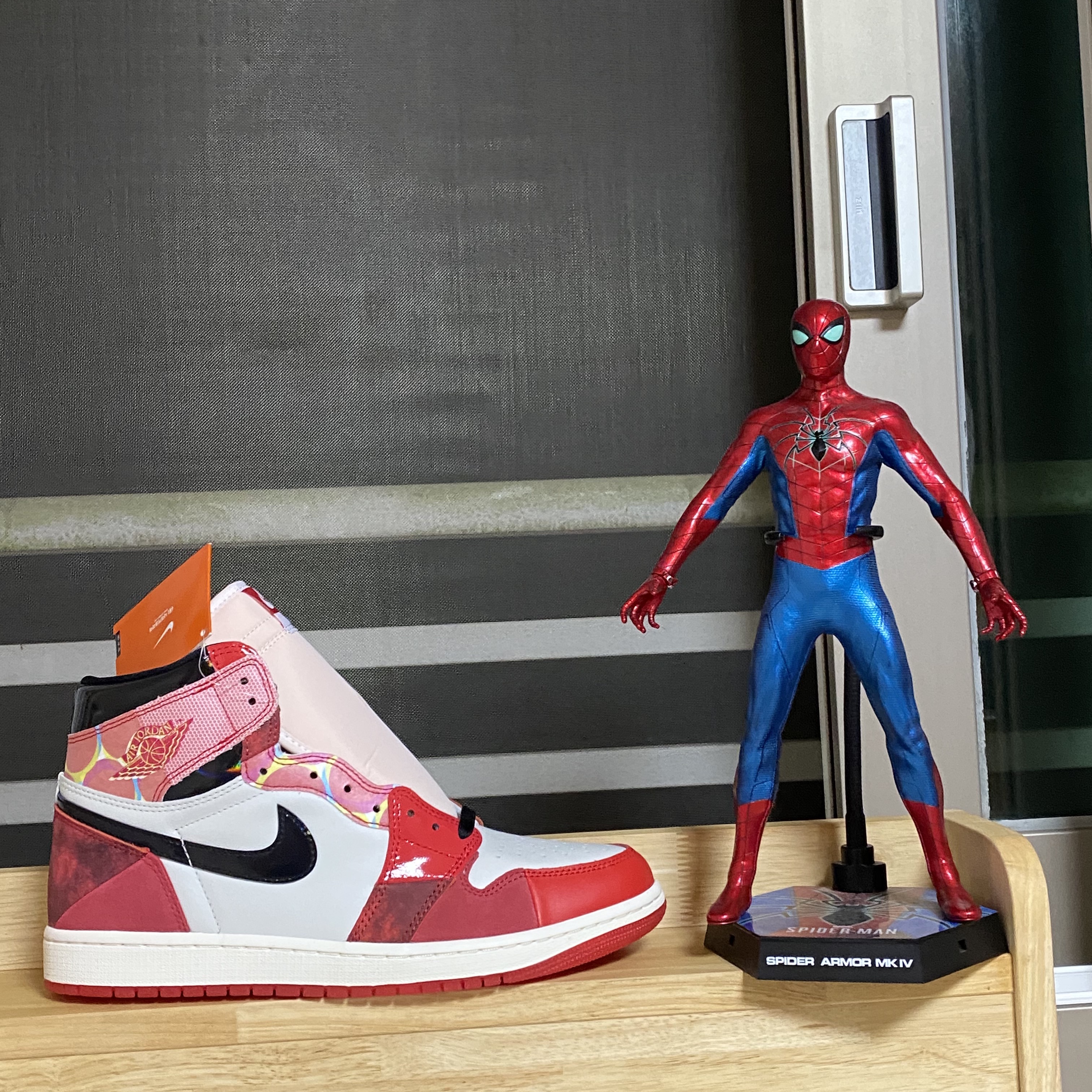 Jordan 1 Retro High Spider-Man Next Chapter 착용 스타일